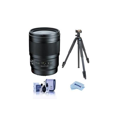  Adorama Tokina opera 50mm f/1.4 FF Lens for Canon - With Tripod Kit OPR-AF50FXC T