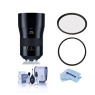 Adorama Zeiss 100mm f/1.4 Apo Sonar ZE Series Manual Focus Lens F/Canon EOS W/Filter Kit 2233-404 F