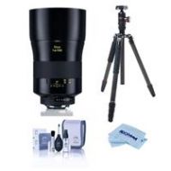 Adorama Zeiss 85mm f/1.4 Apo Sonnar ZF.2 Manual Focusing Lens for Nikon W/FotoPro TRIPOD 2233-403 T