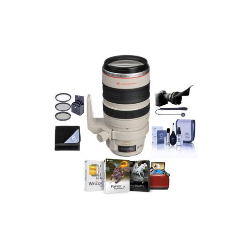  Adorama Canon EF 28-300mm f/3.5-5.6L IS USM Lens with Free Basic Accessory Bundle (Mac) 9322A002 AM