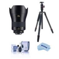 Adorama Zeiss Otus 1.4/28mm Wide-Angle Lens with F Mount ZF.2 W/FotoPro X-Go Max Tripod 2102-181 T