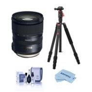 Adorama Tamron SP 24-70mm f/2.8 Di VC USD G2 Lens for Nikon F Mount-With Vanguard Tripod AFA032N-700 T