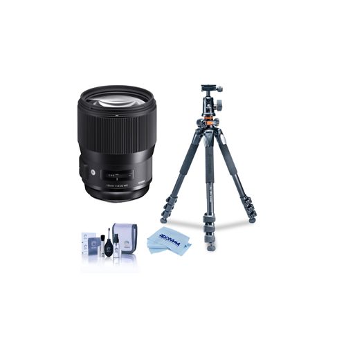  Adorama Sigma 135mm f/1.8 DG HSM IF ART Lens for Canon EOS DSLR Camera W/Alta Pro Tripod 240954 T