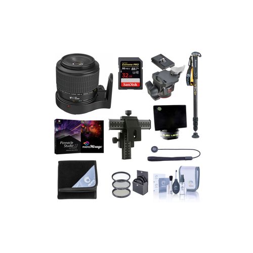  Adorama Canon MP-E 65mm f/2.8 1-5x Macro Photo Lens with Premium Accessory Bundle 2540A002 B