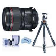 Adorama Canon TS-E 50mm f/2.8L Macro Lens with Tripod Bundle 2273C002 T