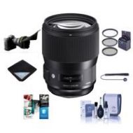 Adorama Sigma 135mm f/1.8 DG HSM IF ART Lens for Sigma DSLR Cameras W/Free Acc Bundle 240956 A