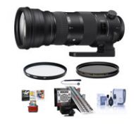 Adorama Sigma 150-600mm F5-6.3 DG OS HSM Sport Lens for Nikon Cameras w/Free Accessories 740306 AM