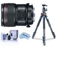 Adorama Canon TS-E 90mm f/2.8L Macro Lens with Tripod Bundle 2274C002 T