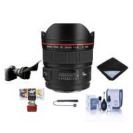 Adorama Canon EF 14mm f/2.8L II USM Lens with Free Basic Accessory Bundle (Mac) 2045B002 AM