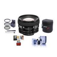 Adorama Nikon 20mm f/2.8D ED AF NIKKOR Lens, Nikon USA Warranty w/Free Accessory Bundle 1913 AM