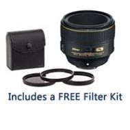 Adorama Nikon 58mm f/1.4G AF-S NIKKOR Lens - USA Warranty w/Filter Kit, Ext. Warranty 2210 F