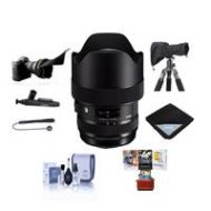 Adorama Sigma 14-24mm f/2.8 DG HSM ART Lens for Nikon DSLR Cameras W/Free Mac Acc Bundle 212955 AM