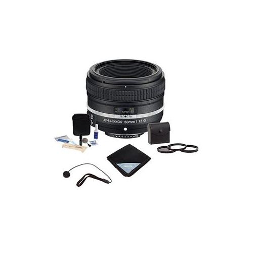  Adorama Nikon AF-S NIKKOR 50mm f/1.8G Special Edition Lens with Premium Bundle 2214 KB