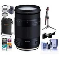 Adorama Tamron 18-400mm f/3.5-6.3 Di II VC HLD Lens for Nikon F W/Premium Accessory Kit AFB028N-700 B