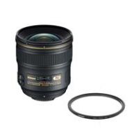 Adorama Nikon 24mm f/1.4G AF-S ED NIKKOR Lens - Nikon USA Warranty w/77mm WA UV Filter 2184 F