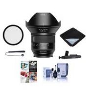 Adorama IRIX 15mm f/2.4 Firefly Lens for Pentax K SLR Cameras With Free Accesory Bundle IL-15FF-PK A