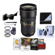 Adorama Nikon 24-70mm f/2.8E ED-IF AF-S VR NIKKOR Lens,USA Warranty w/Accessory Bundle 20052 AM