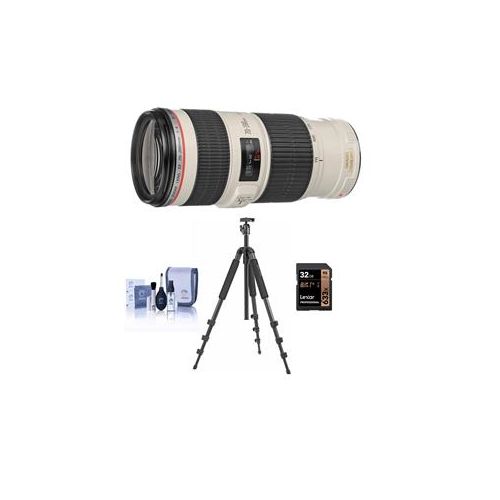  Canon EF 70-200mm f/4L IS USM Lens 1258B002 T - Adorama