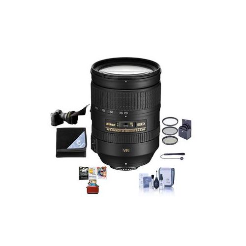  Adorama Nikon 28-300mm f/3.5-5.6G ED-IF AF-S NIKKOR VR Lens w/Free Accessory Bundle 2191 AM