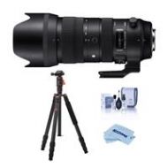 Adorama Sigma 70-200mm f/2.8 DG OS HSM Telephoto Zoom Lens for Canon EOS With Tripod 590954 T