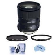 Adorama Tamron SP 24-70mm f/2.8 Di VC USD G2 Lens for Canon EF Mount W/ Hoya Filter Kit AFA032C-700 F