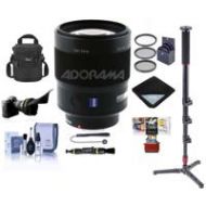 Adorama Sony 135mm f/1.8 Sonnar T* a Mount Lens, Bundle With Free Mac Accessory Bundle SAL135F18Z AM