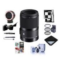 Adorama Sigma 70mm f/2.8 DG ART macro Lens for Canon EOS Cameras W/Pro Accessory Bundle 271954 B