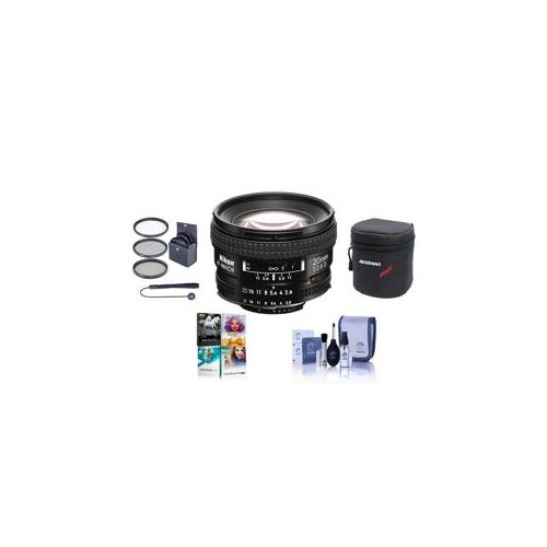  Adorama Nikon 20mm f/2.8D ED AF NIKKOR Lens, Nikon USA Warranty w/Free Accessory Bundle 1913 NK