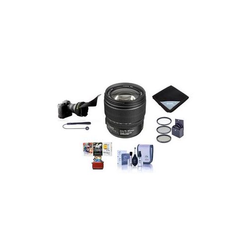  Adorama Canon EF-S 15-85mm f/3.5-5.6 IS USM Lens with Free Basic Accessory Bundle (Mac) 3560B002 AM