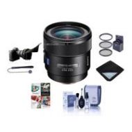 Adorama Sony 24mm f/2 SSM Distagon T* Carl Zeiss Alpha A Lens With Free Accessory Bundle SAL24F20Z B