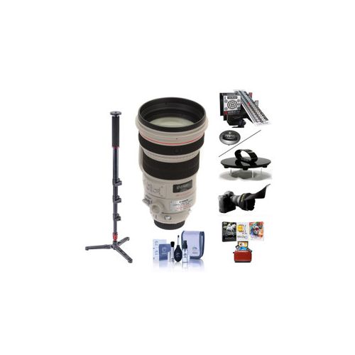  Adorama Canon EF 200mm f/2L IS USM Lens with Free Basic Accessory Bundle (Mac) 2297B002 AM