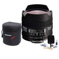 Adorama Nikon 16mm f/2.8D ED AF NIKKOR Lens - USA Warranty w/Case & Cleaning Bundle 1910 K