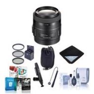 Adorama Sony 35mm f/1.4 G-Series Lens for Alpha A Cameras w/Free Accessory Package SAL35F14G NK