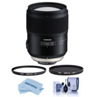 Adorama Tamron SP 35mm f/1.4 Di USD Lens for Nikon F Mount - With Hoya Filter Kit AFF045N-700 F