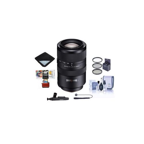  Adorama Sony 70-300mm F4.5-5.6 G SSM II Telephoto Zoom Lens W/ Free Mac Accessory Bundle SAL70300G2 MA