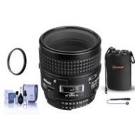 Adorama Nikon 60mm f/2.8D AF Micro-NIKKOR Telephoto Lens USA Warranty With Free Acc Kit 1987 A