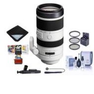 Adorama Sony 70-400mm F4-5.6 G SSM Lens f/A Alpha DSLR With Mac Free Accessory Bundle SAL70400G2 MA