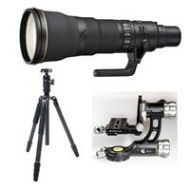 Adorama Nikon AF-S NIKKOR 800mm f/5.6E FL ED VR Lens w/1.25x Teleconverter W/Tripod 2205 T