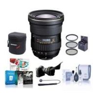 Adorama Tokina 14-20mm f/2.0 AT-X Pro DX Lens for Canon EOS with Free Accessory Bundle ATXAF140DXC A