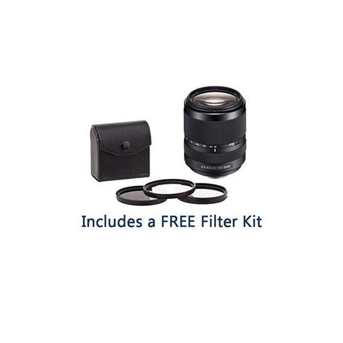  Adorama Sony DT 18-135mm f/3.5-5.6 SAM A-Mount Lens w/62mm Filter Kit SAL18135 F