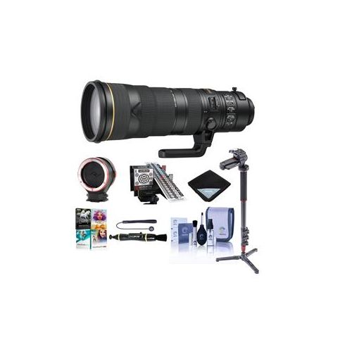  Adorama Nikon AF-S NIKKOR 180-400mm f/4E TC1.4 FL ED VR Lens With Free PC Accessory Kit 20071 KB