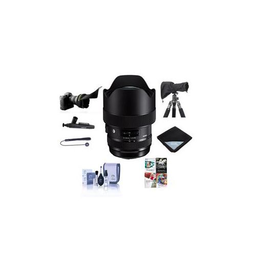  Adorama Sigma 14-24mm f/2.8 DG HSM ART Lens for Nikon DSLR Cameras W/Free Pc Acc Bundle 212955 A