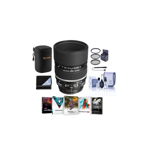  Adorama Nikon 105mm f/2 AF-D DC NIKKOR Telephoto Lens - USA. w/Free Accessory Bundle 1932 NK