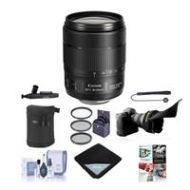 Adorama Canon EF-S 18-135mm f/3.5-5.6 IS USM Lens with Premium Accessory Bundle 1276C002 B