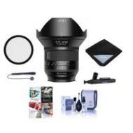 Adorama IRIX 15mm f/2.4 Firefly Lens f/Canon EOS DSLRs W/Free Accessory Bundle IL-15FF-EF A