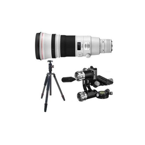  Adorama Canon EF 500mm f/4L IS II USM Lens with Tripod Bundle 5124B002 T