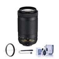 Adorama Nikon AF-P DX 70-300mm f/4.5-6.3G ED Lens USA Warranty w/Free Accessory Bundle 20061 A