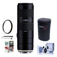 Adorama Tamron 70-210mm f/4 DI VC USD Lens for Nikon DSLRs With Free Pc Acc Bundle AFA034N-700 A