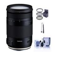 Adorama Tamron 18-400mm f/3.5-6.3 Di II HLD Lens for Nikon F With Free Accessory Bundle AFB028N-700 A