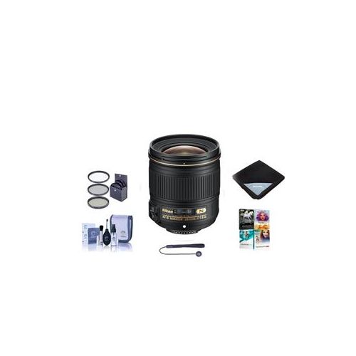  Adorama Nikon 28mm f/1.8G AF-S NIKKOR Lens, Bundle With Free PC Accessory Bundle 2203 NK